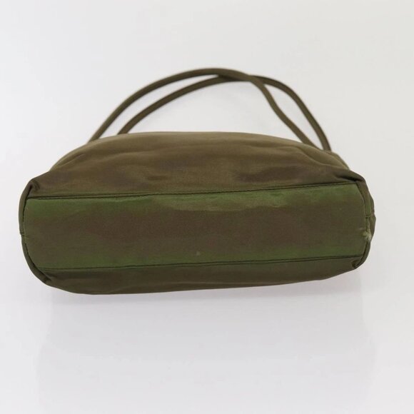 PRADA Hand Bag Nylon Khaki Auth - Picture 10 of 16